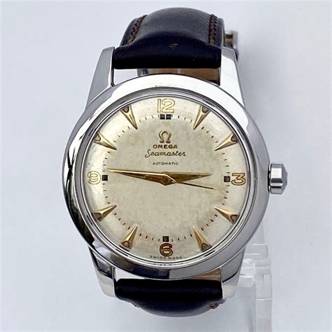 omega tank watch|vintage omega seamaster 1950s.